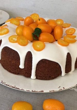 Foto di Bundt cake ai mandarini cinesi