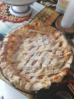 Una foto de Tarta de manzana 🍎