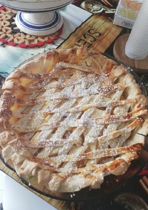 Una foto de Tarta de manzana 🍎
