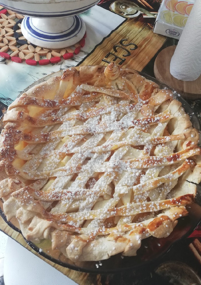 Una foto de Tarta de manzana 🍎