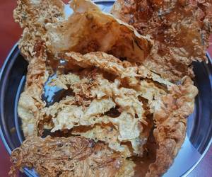 Resep mudah Peyek Teri Gurih Mantul