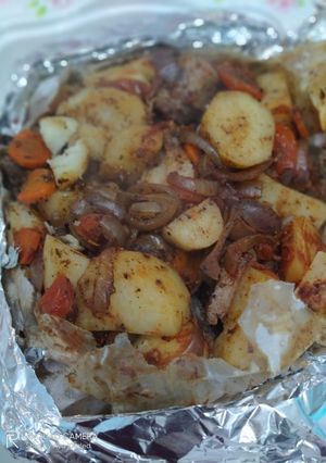 صورة لوصفة ورقة لحمه ❤️😋