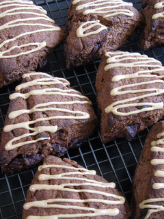 A picture of Chocolate & Coffee Scones.
