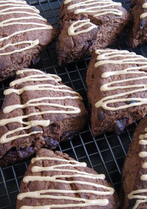 A picture of Chocolate & Coffee Scones.