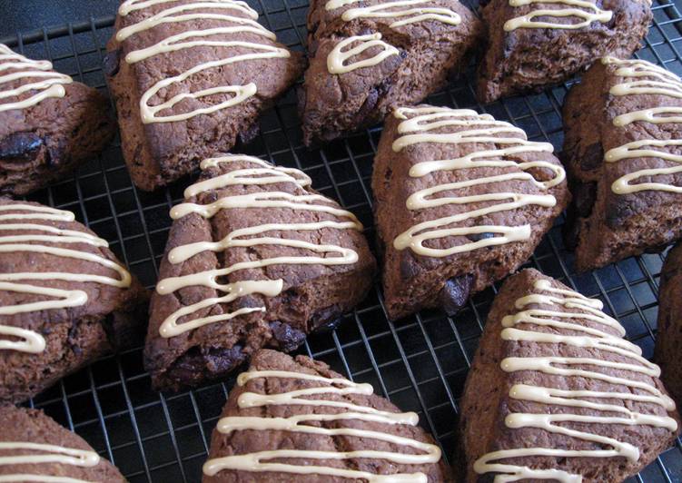 Chocolate &amp; Coffee Scones