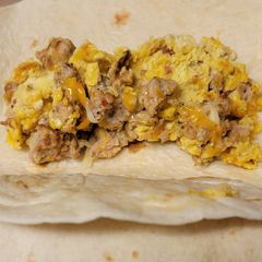 A picture of Quick Breakfast Burritos.