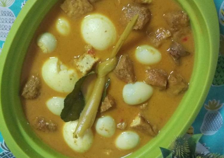Cara Membuat Gulai T2telur Tahu Endeuz Yang Lezat