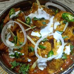 Chicken karahi A picture of Chicken karahi.