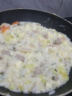 Foto resep (MPASI 6 Bulan+) Bubur Sop Daging Telur Puyuh