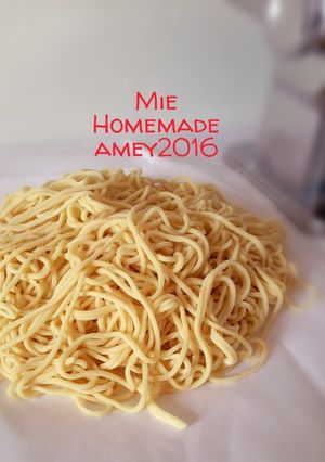 Foto resep Mie mentah homemade 