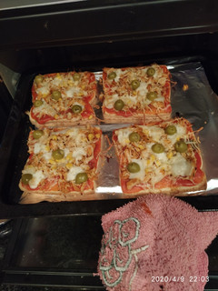 Una foto de Bimbo pizza