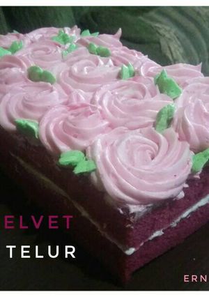 Foto resep Red Velvet Putih Telur