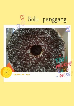 Foto resep Bolu panggang Meises coklat💕