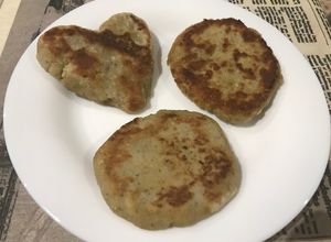 Una foto de Hamburguesa de berenjena bebé (Thermomix)
