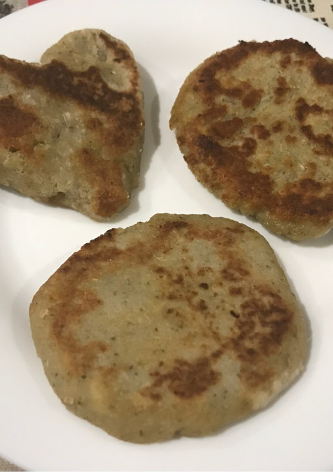 Una foto de Hamburguesa de berenjena bebé (Thermomix)