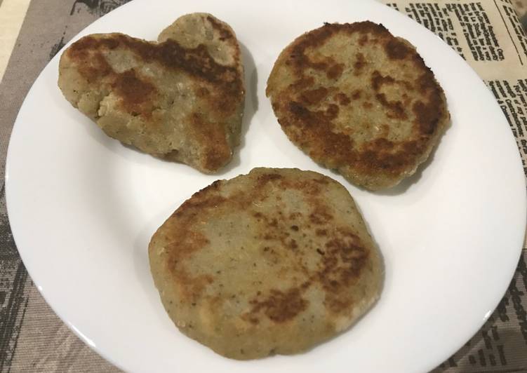 Hamburguesa de berenjena bebé (Thermomix)