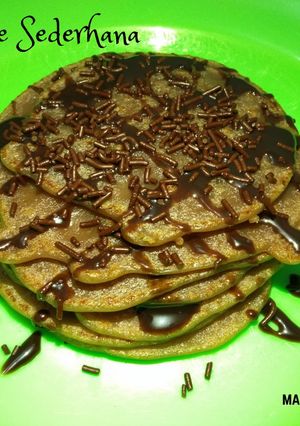 Foto resep Pancake Sederhana