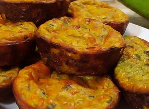 Una foto de Muffins de verduras