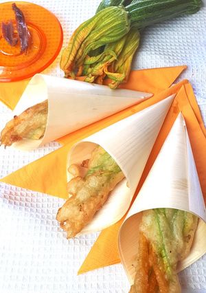Foto di Fiori di zucca fritti alla romana