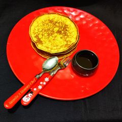 Chebabs (Emirati Saffron and cardamom pancakes) A picture of Chebabs (Emirati Saffron and cardamom pancakes).