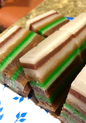 Foto resep Kue Lapis Coklat Kopi