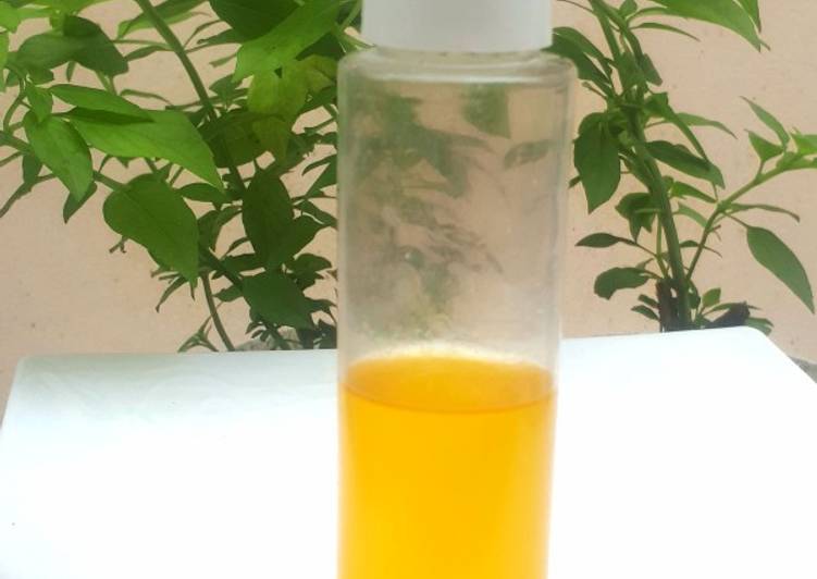 DIY Carrot Oil