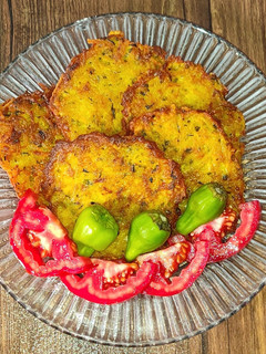 عکسی از دستور کوکو سیب زمینی با زیره سبز (کمون)