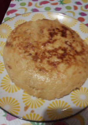 Una foto de Quesillo de guanábana con caramelo