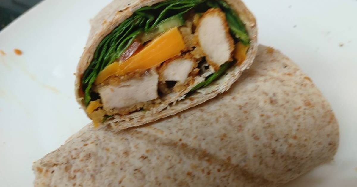My Salt & Pepper Chicken Wrap 😉 Recipe by Maureen 😀 Cookpad