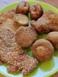 Rántott tál minden finomsággal Rotofry olajsütőben sütve recept fotója