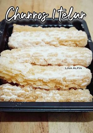 Foto resep Churros 1 Telur Manis Gurih Tanpa Taburan Apapun