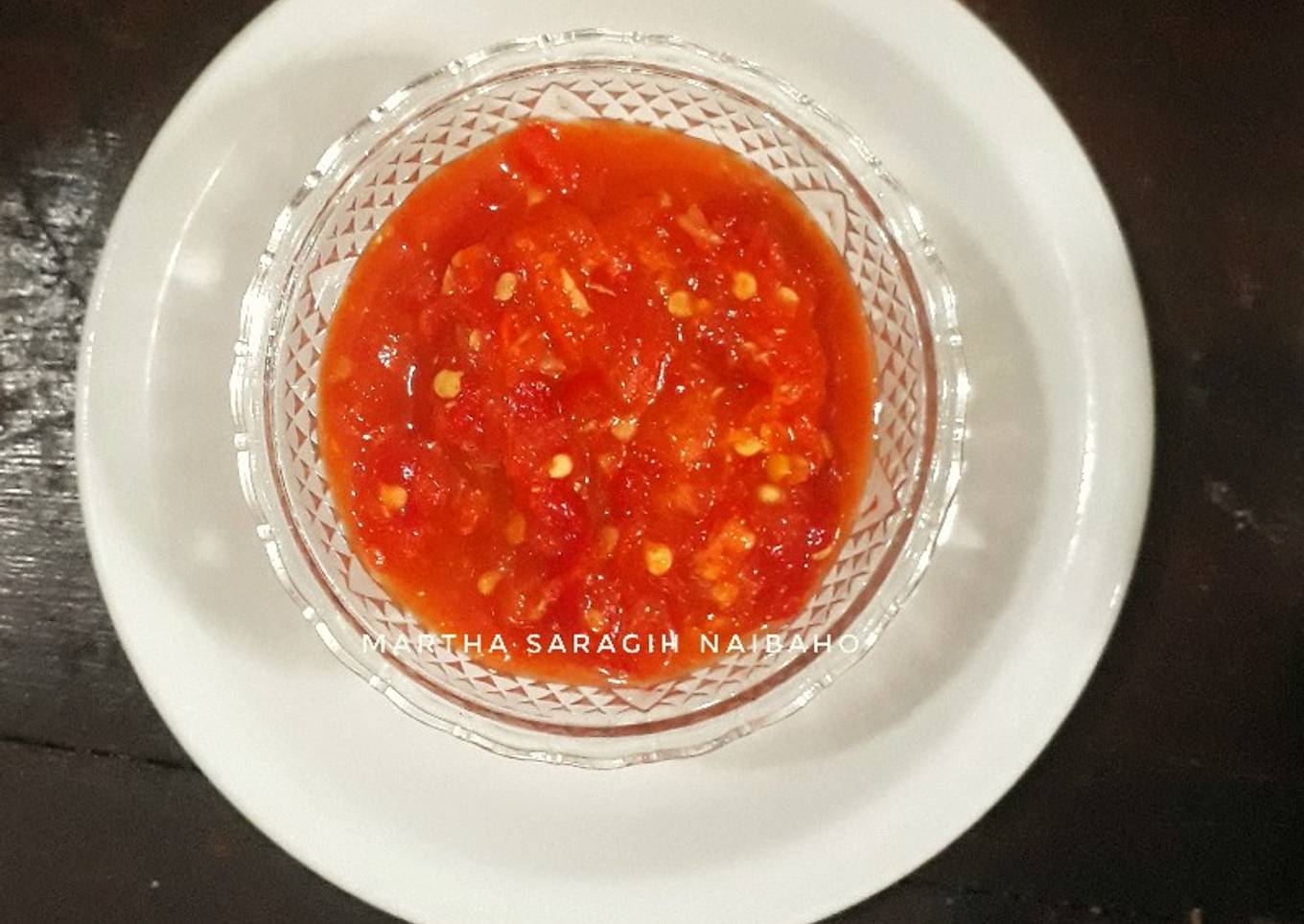 Sambel Tomat Untuk Soto