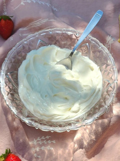 Una foto de 💪🏼🫙 Queso crema firme casero con yogur -más saludable - consistencia única - 2 ingredientes🫙💪🏼