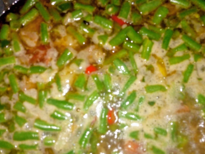 Cara Gampang Membuat Resep Asem asem buncis tetelan sapi yang Lezat Anti Ribet, Mantap