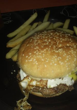 Una foto de Hamburguesas caseras