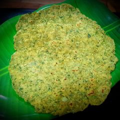 A picture of Sweetcorn Roti.