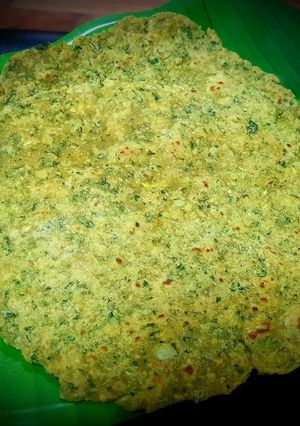 A picture of Sweetcorn Roti.