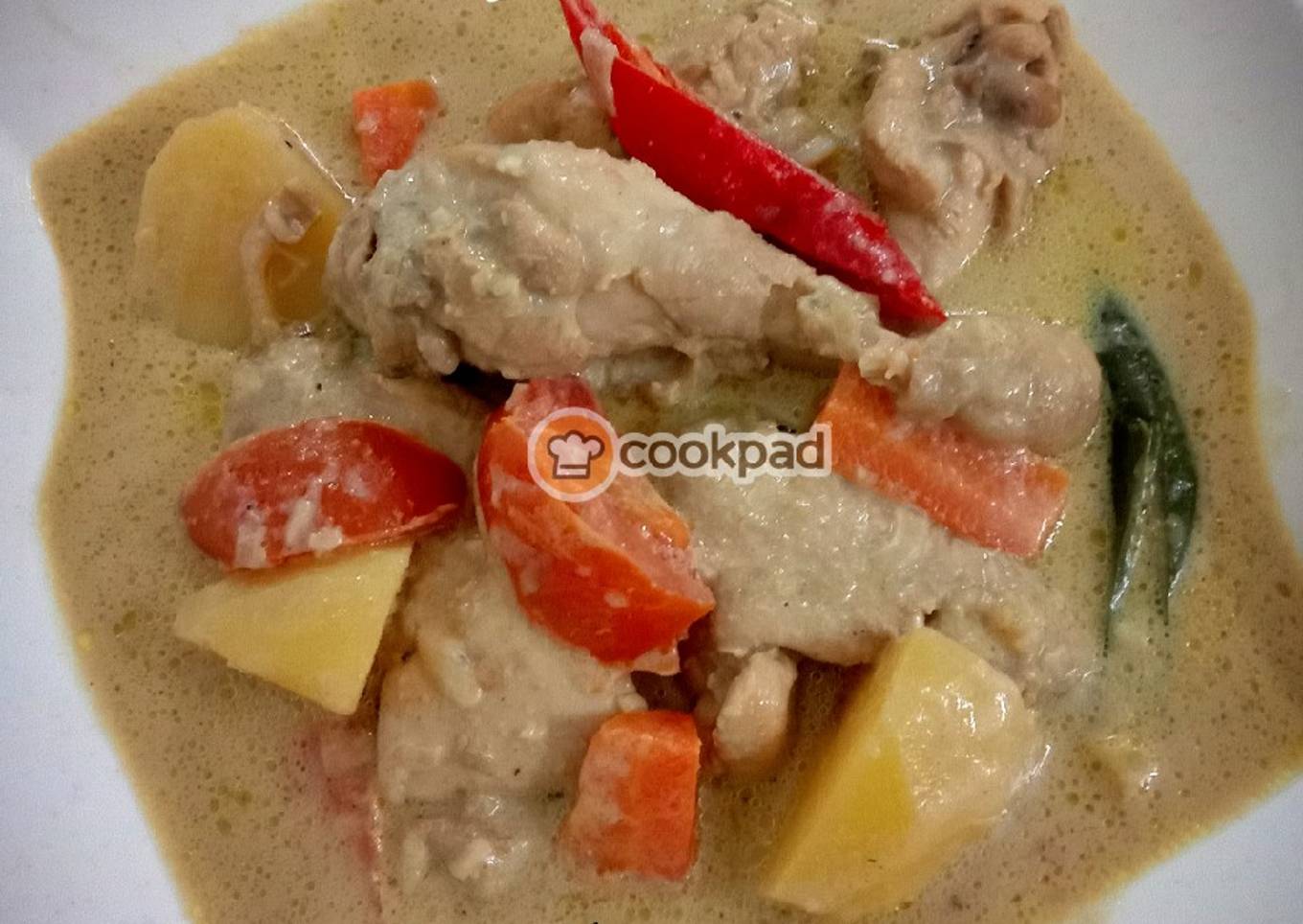 Kurma ayam (saya rasa)