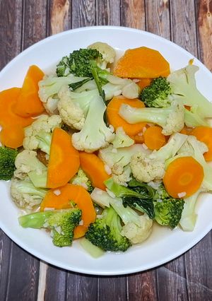 Foto resep Cha Brokoli Kembang Kol Wortel