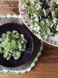 Gnocchi di broccoletti con noci zenzero e curry