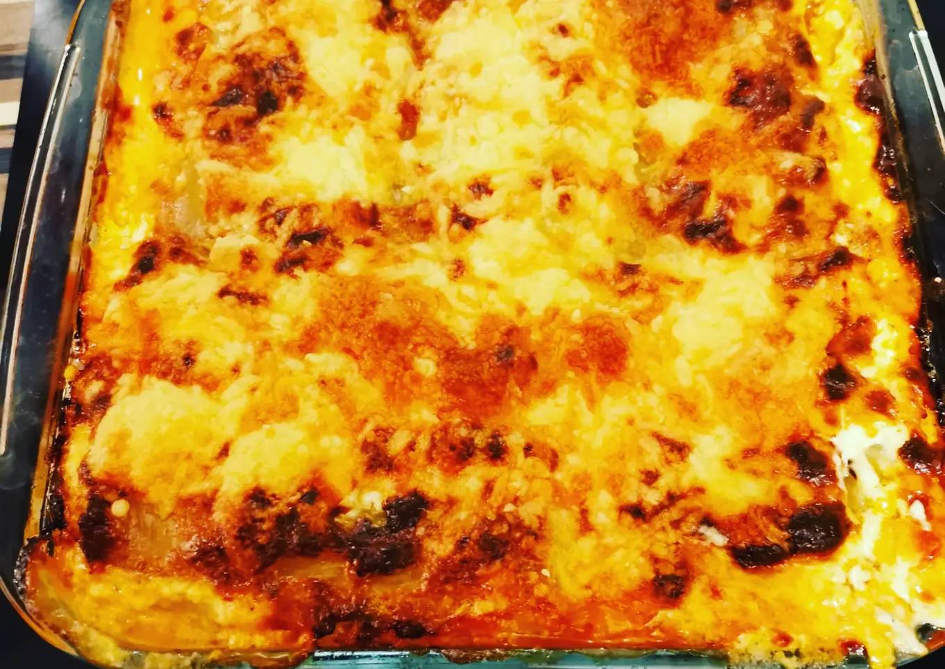 Cannellonis à la viande et sauce ratatouille revisitées 😊