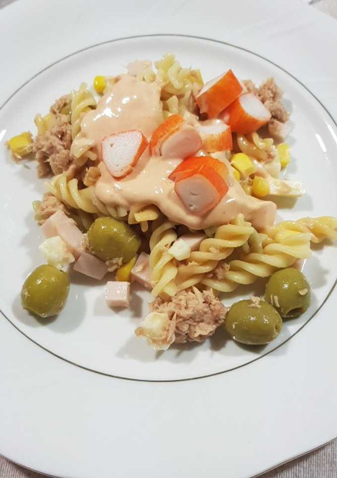 Una foto de Ensalada de pasta