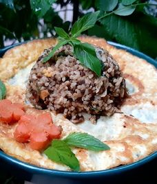 cơm rang gạo lứt