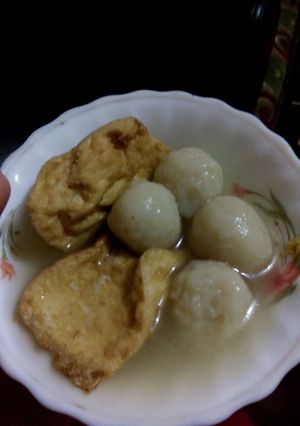 Foto resep Cilok Ayam Kuah Kaldu