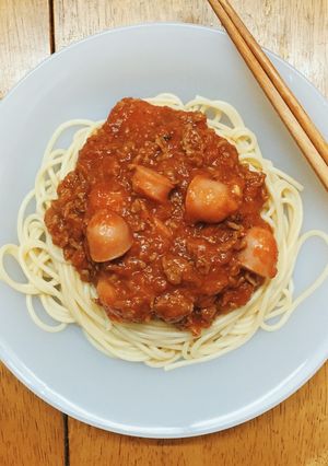 Hình của món Mì Ý Spaghetti.