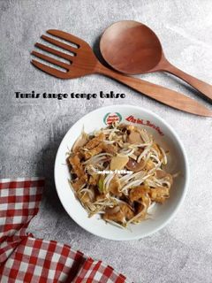 Foto resep Tumis tauge tempe bakso