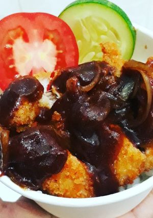 Foto resep Chiken katsu saos teriyaki