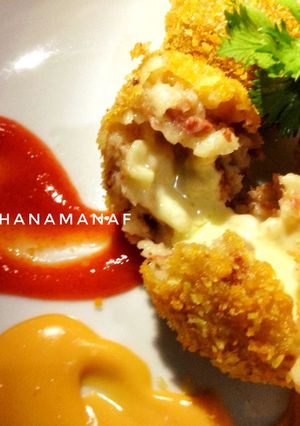 Foto resep Bola Kentang Kornet Mozzarella
