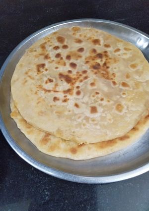 A picture of Puran poli.