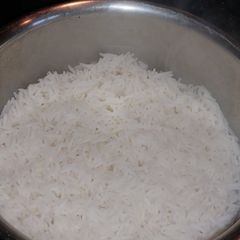 A picture of My perfect cooked rice.